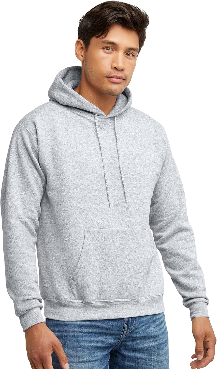Hanes EcoSmart Hoodie, Midweight Fleece, Pullover Hooded Sweatshirt for Men